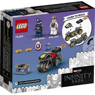 LEGO Marvel Captain America and Hydra Face-Off 76189 Kit