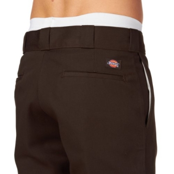 Durable Dickies Men's 874 Work Pants in Dark Brown