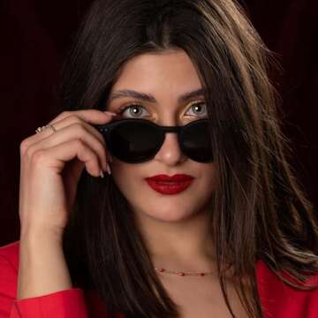 ZENOTTIC Polarized Round Sunglasses, Stylish Sunglasses for Men and Women Retro Classic, Multi-Style Selection