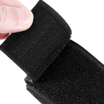 2pcs Fitness Thigh Straps Padded D-Ring Ankle Strap Leg Cuffs for Gym Cable Machines Thigh Straps Fits Men&Women