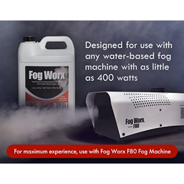 FogWorx 1 Gallon Organic Fog Juice for Machines