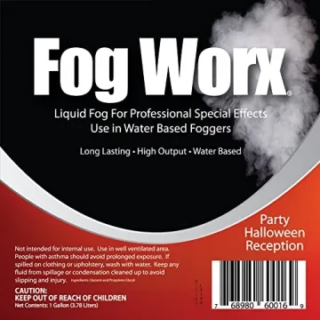 FogWorx 1 Gallon Organic Fog Juice for Machines