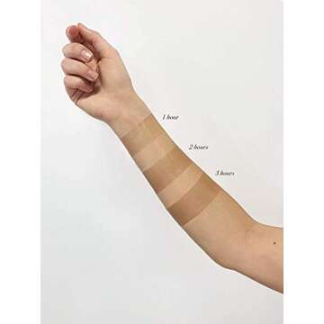 MineTan Olive Self Tanner Mousse - Achieve a Streak-Free, Even, Olive Bronze Super Dark Skin Finish, Salon Professional Formula Sunless Tanning Foam, No Orange, No Fake Tan Smell, 200ml