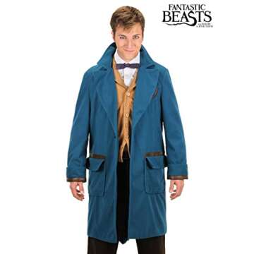 elope Newt Scamander Coat Costume Small/Medium Blue
