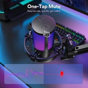 MAONO Gaming USB Microphone for Streaming & Podcasting