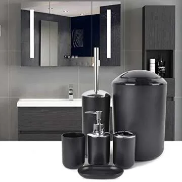 Stylish CERBIOR 6-Piece Bathroom Set for All Occasions