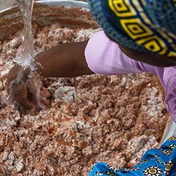 FairTale GHANA Raw African Shea Butter 11 lbs / 5 kg Ethically sourced, Handcrafted, 100% Natural, Wild harvested, Unrefined, Ivory, Plant Based, Vegan