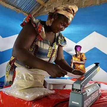 FairTale GHANA Raw African Shea Butter 11 lbs / 5 kg Ethically sourced, Handcrafted, 100% Natural, Wild harvested, Unrefined, Ivory, Plant Based, Vegan