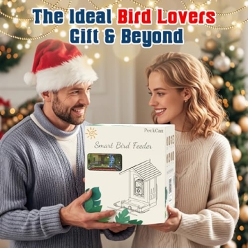 PeckCam® Bird Feeder Camera - 1080P & Solar Powered