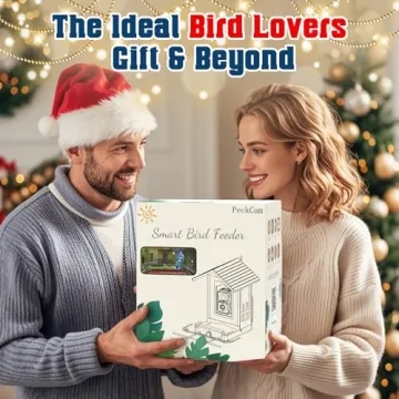 PeckCam® Bird Feeder Camera - 1080P & Solar Powered