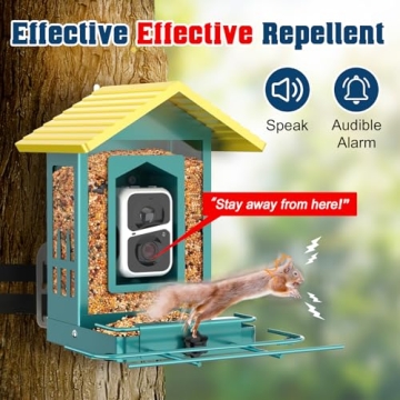 PeckCam® Bird Feeder Camera - 1080P & Solar Powered