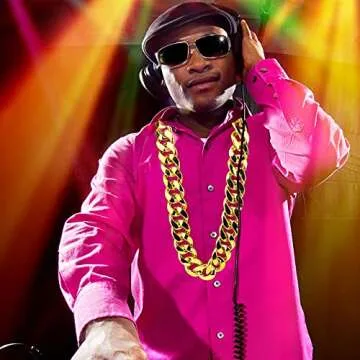 Chunky Gold Hip Hop Chain Pack for Costume Fun