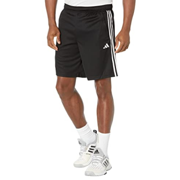 adidas Men's Essentials Piqué 3-Stripes Training Shorts - Sustainable Comfort