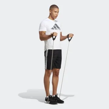 adidas Men's Piqué 3-Stripes Training Shorts for Comfort and Style