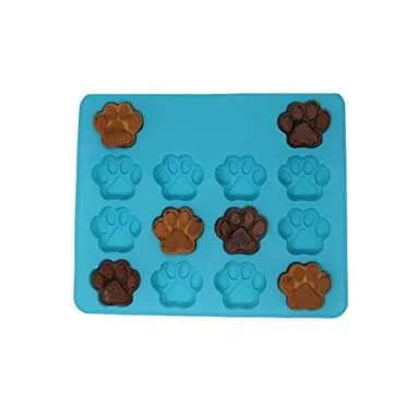 Win&Co Puppy Paws & Bones ® Silicone Baking Molds-Pan-Ice Trays Set of 2