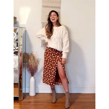 Vamtac Women's Oversized Cable Knit Sweater for All Occasions