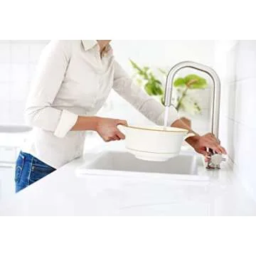 Bone China Soup Tureen Set with Lid - Elegant Serveware