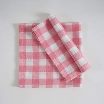 Fingercraft Cotton Napkins - Vibrant 12 Pack for Events