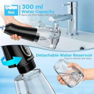 H2ofloss Portable Water Flosser for Healthy Teeth