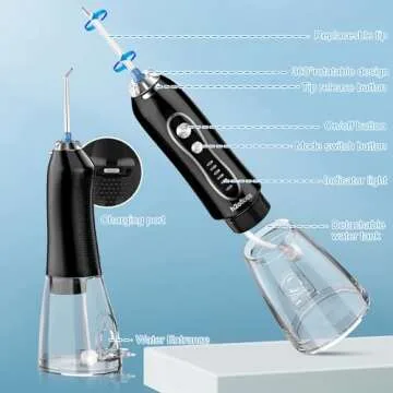 H2ofloss Portable Water Flosser for Healthy Teeth