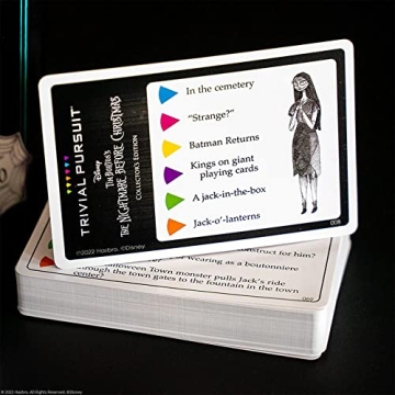 Trivial Pursuit Nightmare Before Christmas Trivia Game