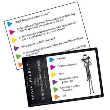 Trivial Pursuit Nightmare Before Christmas Trivia Game