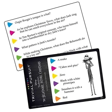 Trivial Pursuit Nightmare Before Christmas Trivia Game