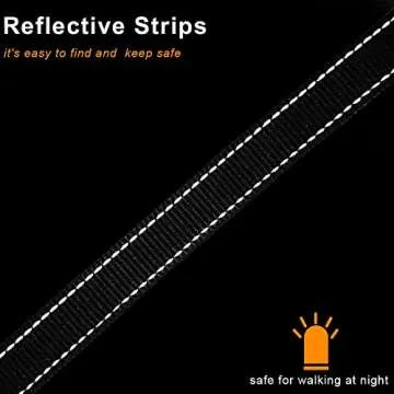 YUCFOREN Reflective Bungee Dog Leash for Safe Walks