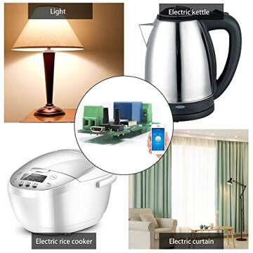 Sonoff WiFi Switch for Smart Home with Voice Control