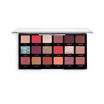 Revolution Pro Regeneration Eyeshadow Palette - Legendary, 18 Shades, Matte & Shimmer, Cruelty-Free