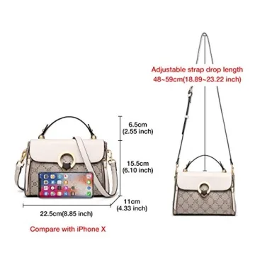 Stylish FOXLOVER Small Crossbody Bag for Women