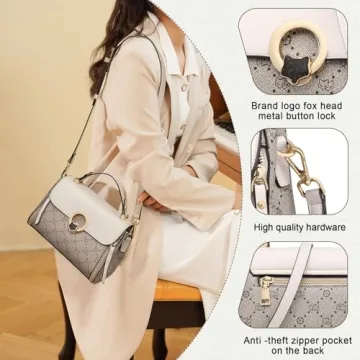 Stylish FOXLOVER Small Crossbody Bag for Women