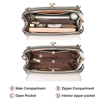 Stylish FOXLOVER Small Crossbody Bag for Women