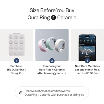 Oura Ring 4 Ceramic - Stylish Wellness Tracking for All