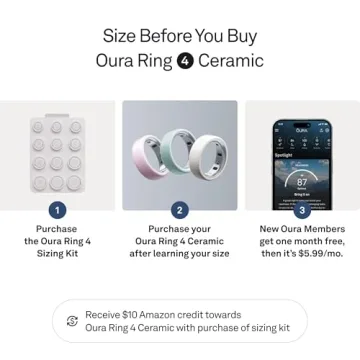 Oura Ring 4 Ceramic - Stylish Wellness Tracking for All