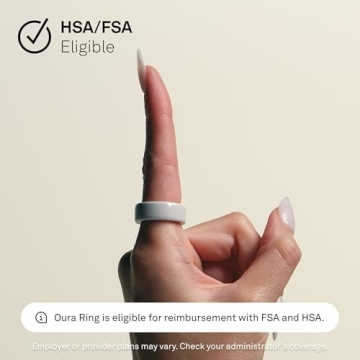 Oura Ring 4 Ceramic - Stylish Wellness Tracking for All