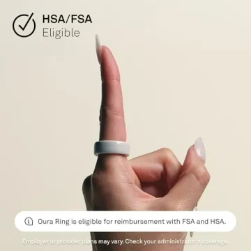 Oura Ring 4 Ceramic - Stylish Wellness Tracking for All