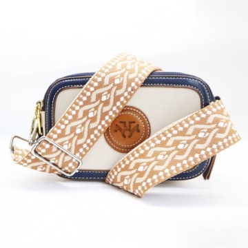 Adjustable 2" Bohemian Purse Strap - 55" with Embroidery