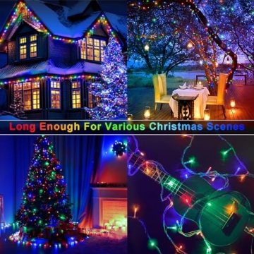328 FT LED String Lights for Christmas Outdoor Decoration