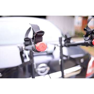 Allen Sports Deluxe 2-Bike Trunk Mount Rack for All Vehicles