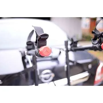 Allen Sports Deluxe 2-Bike Trunk Mount Rack for All Vehicles