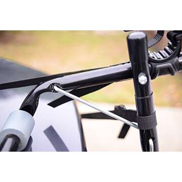 Allen Sports Deluxe 2-Bike Trunk Mount Rack for All Vehicles