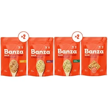 Banza Chickpea Rice High Protein Gluten-Free Healthy Alternative 8oz