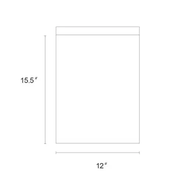 Metronic Poly Mailers 12x15.5 for Secure Shipping