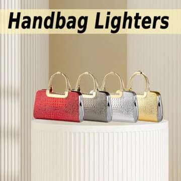 VISODBTA Cute Pretty Lighter Butane, Soft Flame Lighter Fashion Nice Lighter, Unique for Women Candl...