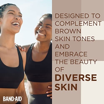 Inclusive Band-Aid Brand Ourtone for Minor Wound Care