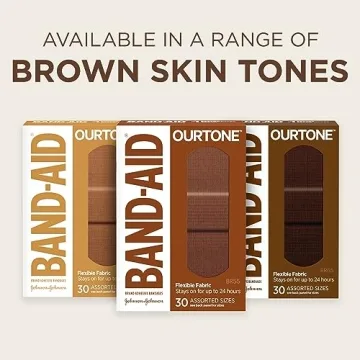 Inclusive Band-Aid Brand Ourtone for Minor Wound Care
