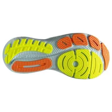 Brooks Women’s Glycerin 21 Neutral Running Shoe - Coconut/Aqua/Autumn Sunset - 10 Medium