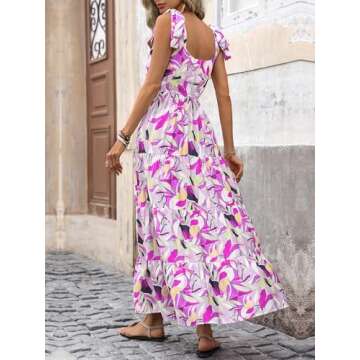 PRETTYGARDEN Summer Maxi Dress for Women 2025 Floral
