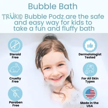 TruKid Bubble Podz - Gentle Bubble Bath for Kids